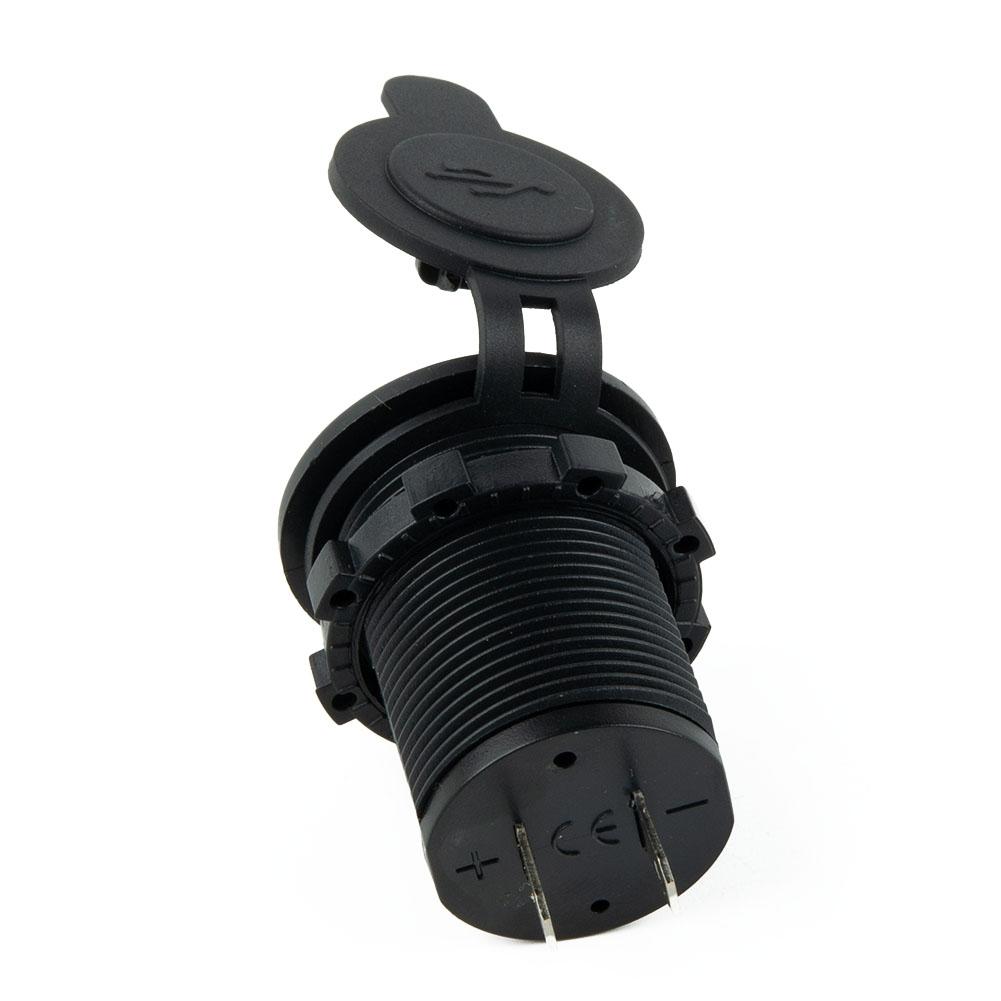 Priză USB Pentru Vehicule cu Tensiune 12-24V Modul Încărcător Cablu de Date USB