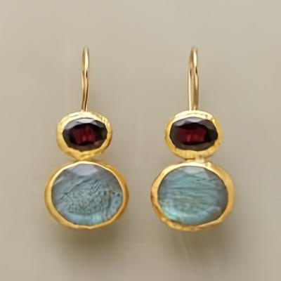 Vintage Elegant Oval Pendant Earrings for Women for Travel & Vacation, Perfect Gift for Mom, Everyday Earrings