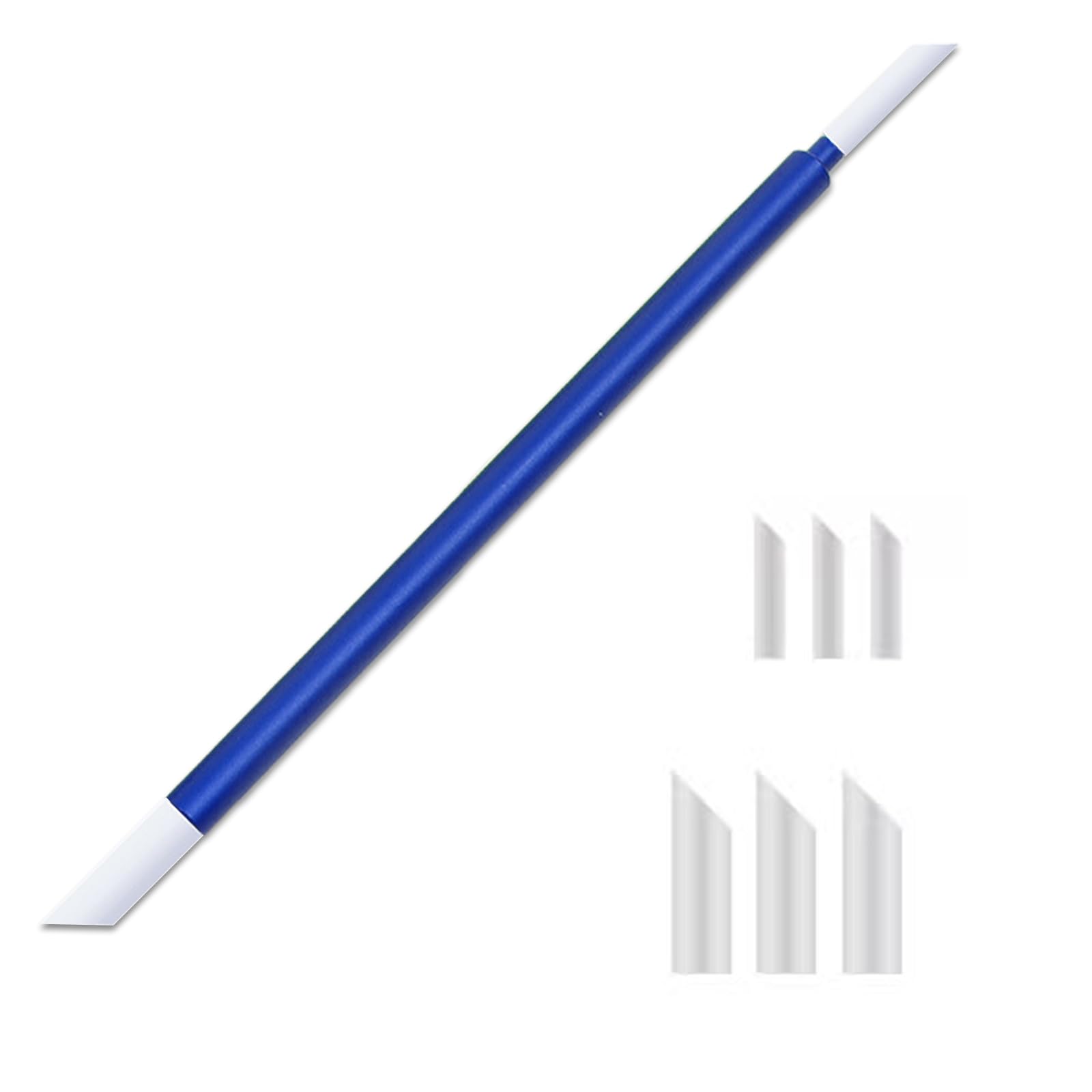 

YFFSFDC Metal Wiping Stick Set for Plastic 1 Stick 6 Cotton Wiping Model Painting Supplies 7-Piece Models, + Heads, 3mm/5mm Size, Lightweight,