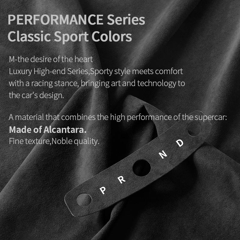 For Tesla Model 3 Highland - Model Y 2025- Car Front Reading Light Panel Trim Sticker Made of Alcantara Interior Accessories