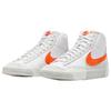Nike Blazer Mid 77 Pro Club Remastered - Weiß Safety Orange Herren Sneaker Sail Light-Silver DQ7673-103