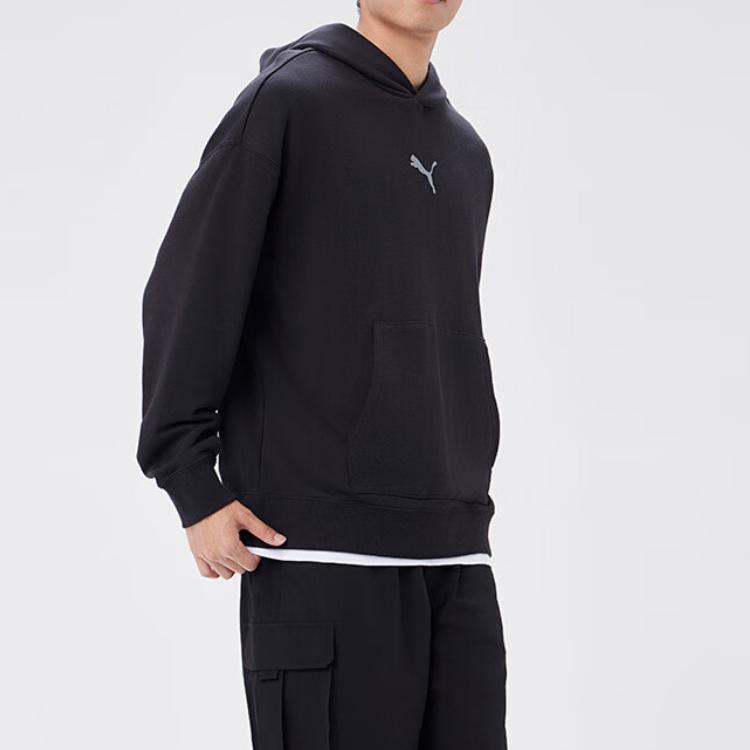 Puma Essential Hoodie Men Hoodies Black 683480-01