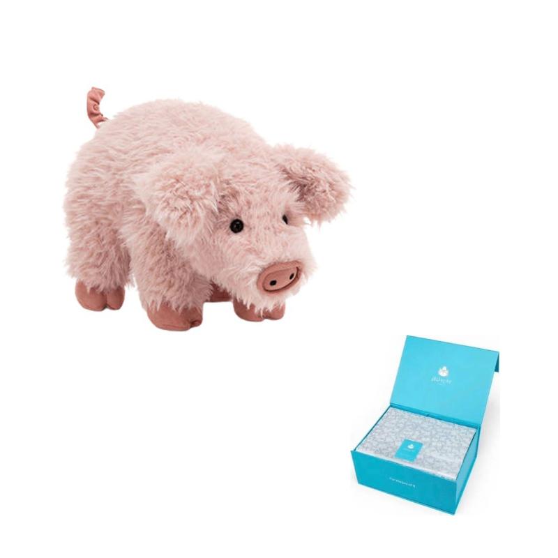 JELLYCAT Farm Animal Series SUPER SOFTIES Colfi Piglet Cute Pink Doll Plush Figure 24cm Height