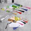 30 Pcs Blank Acrylic Bookmarks with Tassels Clear Acrylic Craft Bookmark
