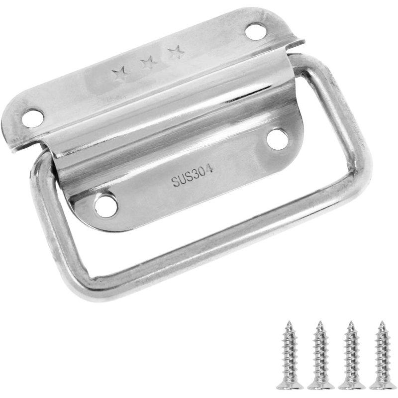 

2 шт. ручки из нержавеющей стали, ручки для ящика для инструментов, ящик для инструментов, подъемная дверь, сундук