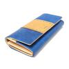 Karukuru Vegetable Series Flap Long Wallet MOS-VG002 BlueCamel