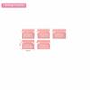 1Pc Anti-tangle Jewelry Case Embroidered Ring Necklace Organizer  Ring Necklace Bracelet Storage