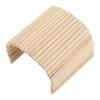 Wooden Hamster Bridge Flexible Wood Hideout for Guinea Pigs Ferrets Hedgehogs Chinchillas Rabbits Small Animals