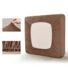Sofa Seat Cover, Velvet, Brown 50-65Cm