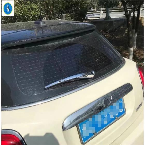 Chrome / Carbon Fiber Look Rearview Mirror / Rear Window Wiper / Door Bowl Cover Trim For Mini Cooper S F55 F56 F57 2014 -