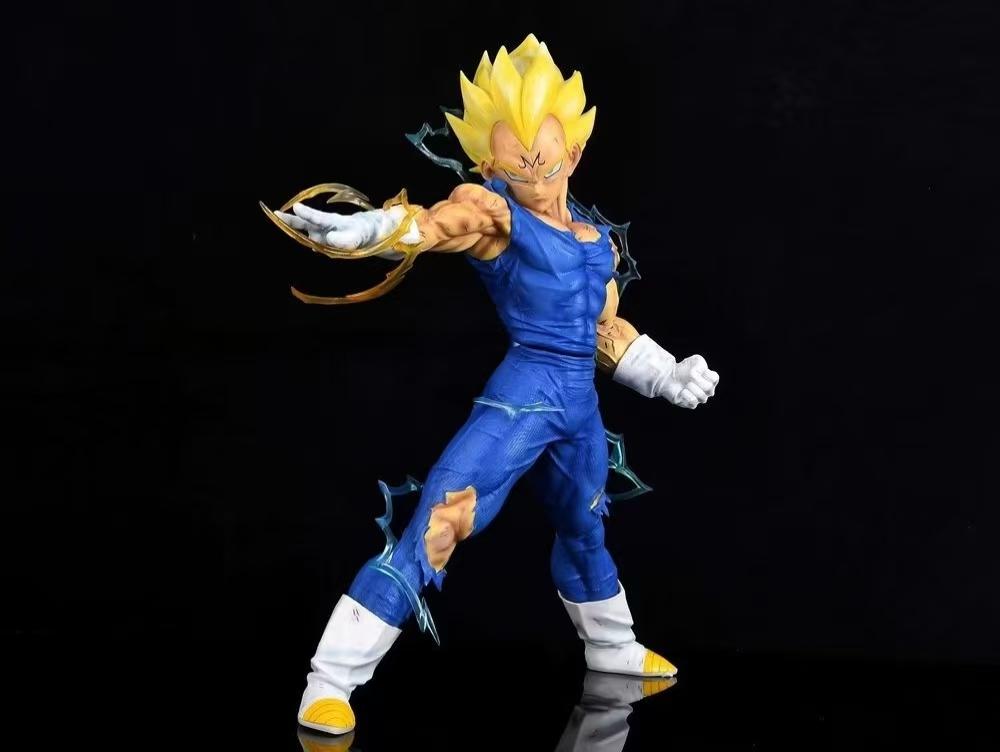 Anime Dragon Ball Z Gk Figure Majin Vegeta Standing Figurine Pvc Action Statue Collection Model Toys Children Birthday Gifts