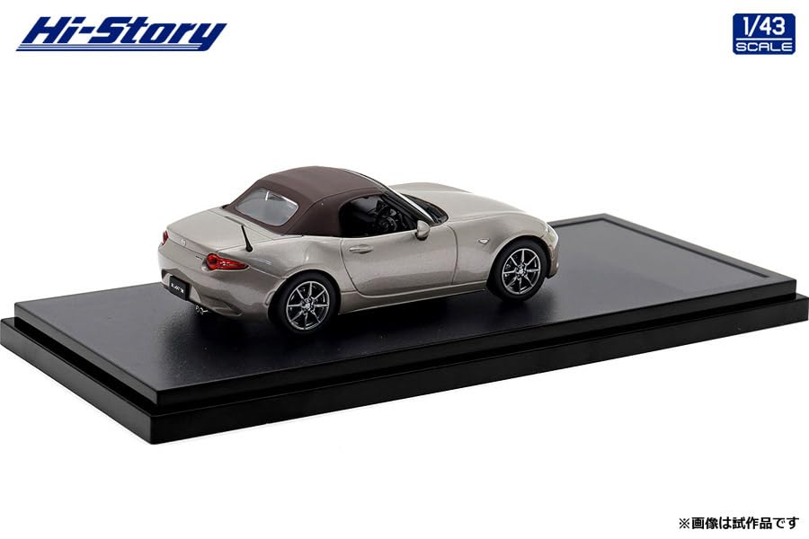 Hi Story Mazda Roadster Brown Top Platinum Quartz Metallic 1/43 (2022) (Finished Product)