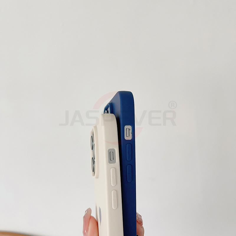 Fashion Love Matte Silicone Soft Candy Color Case For iPhone 15 14 Plus 13 12 Mini 11 Pro Max SE 2022 2020 Ultra Thin Back Cover