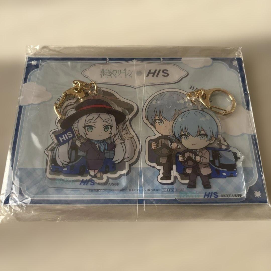 Набор акриловых брелоков Фрирен Original HIS, 2 карточки