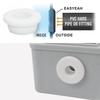 3/16 Inch ID, 1/4 Inch Drill Hole, Silicone Rubber Grommets for Wiring, Automotive Firewall Small Top Hat Hole Grommets for 3/16 Inch OD Vinyl Tubing