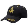 Mason Embroidery Letter Rmy Nvy Baseball Cap Outdoor Casual Pure Hat Cotton