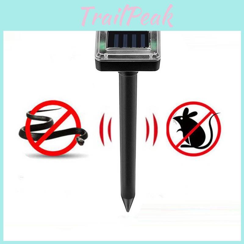 Powered Square Solar Ultrasonic Snake Rodent Repellent Electronic Tool Pest