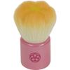 fws-OR Kumano Brush, Rokkakukan Sakurado Flower Facial Cleansing Brush, Orange, Goat Hair/PBT Blend