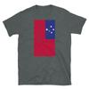 Samoa Oceania Apia Distressed Flag Short-Sleeve Unisex T-Shirt