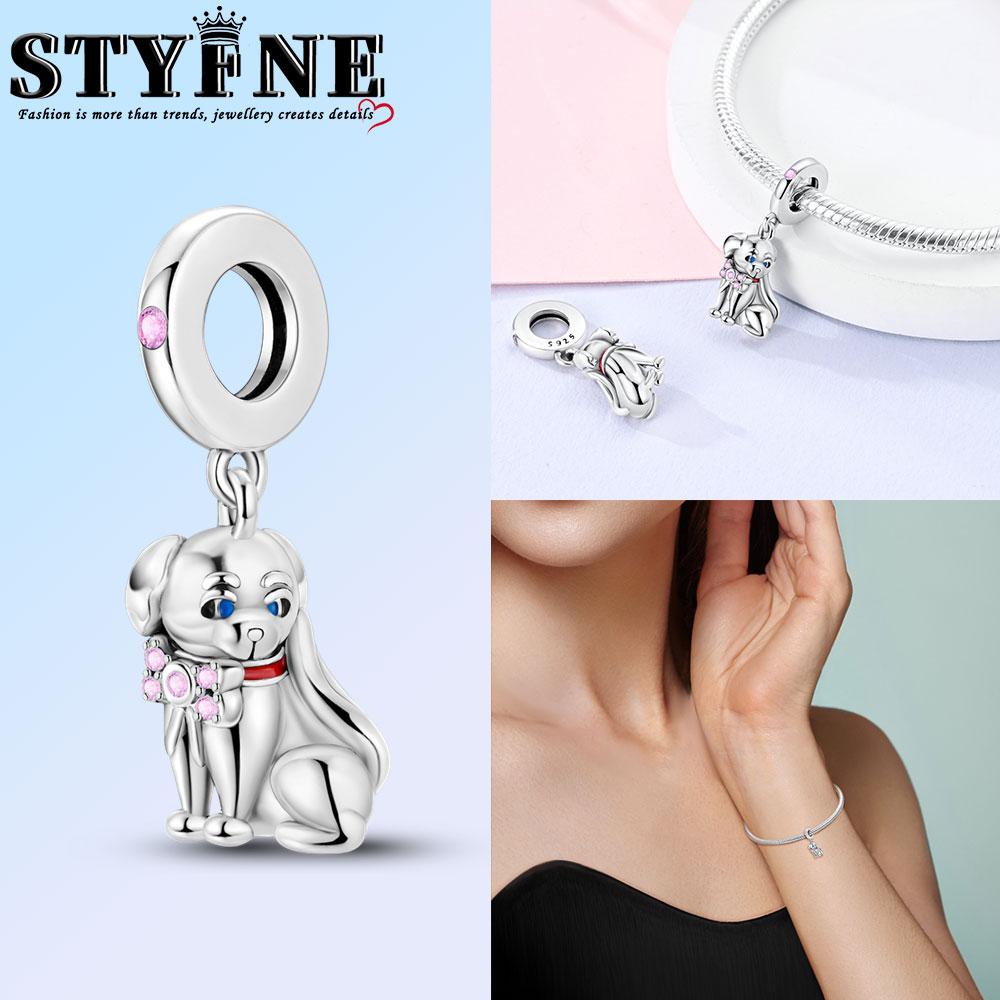 

Anniversary Copper Color Cute Cat Blue Moon Owl Rabbit Mermaid Animal Charms Pendants Fit Original Bracelets Diy Jewelry