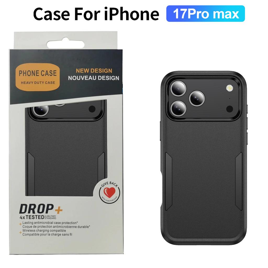 Otter Armor Box Rugged Commuter Phone Case For IPhone 17 Air 16 E 15 14 13 Pro Max Plus Hard Heavy Duty Shockproof Protect Cover