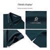 MONTAGUT Herren Kurzarm-Poloshirt aus Seidenmischung