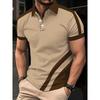 Summer POLO Shirt Button Men's Fashion Sports T Shirt Tops