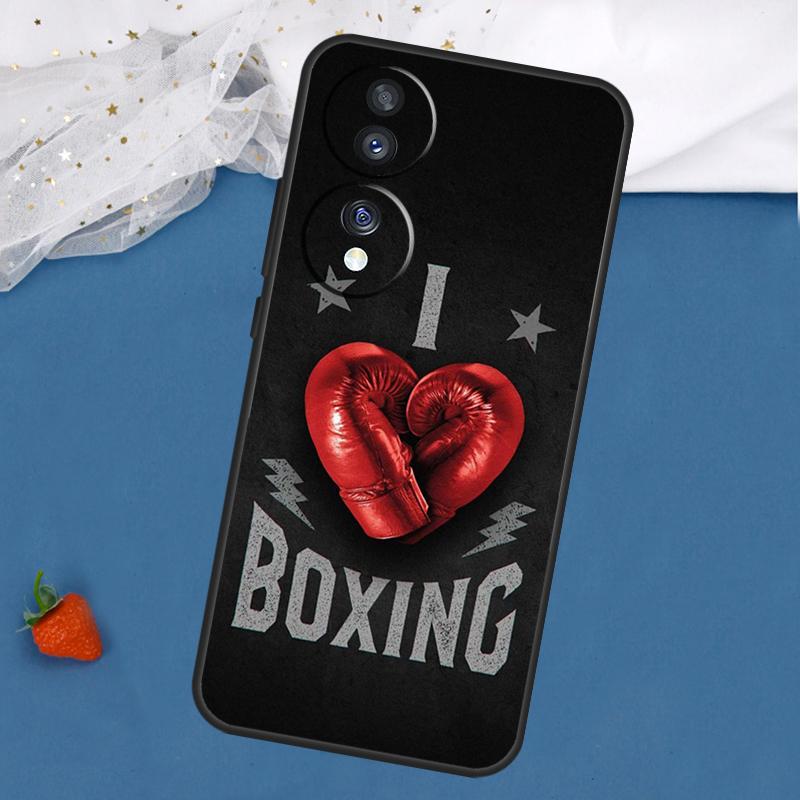 Box Boxing Kick Boxing Fight Case For Honor Magic 8 5 6 7 Pro 200 400 50 70 90 Lite Win RT X8c X8b X9a X9b X9c X9d Cover