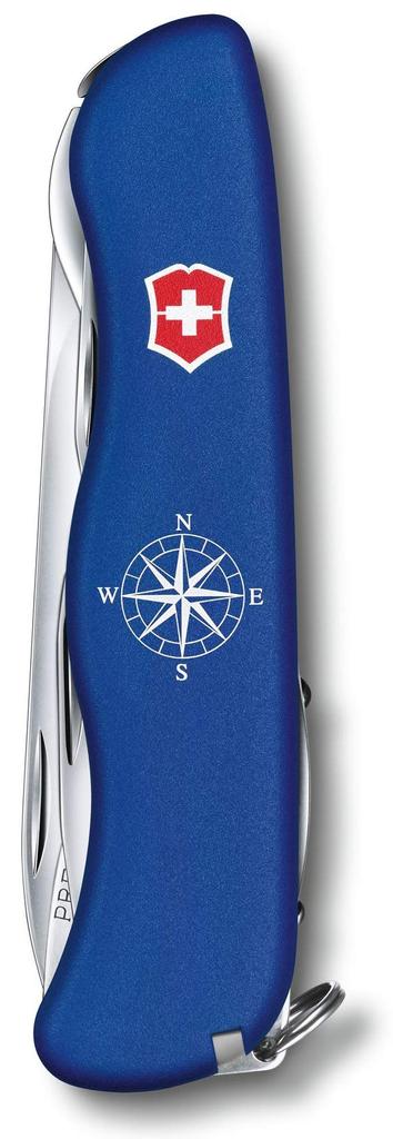 VICTORINOX Skipper Blue Knife Lanyard Shackle Key Equipped with Marlin Spike Swiss Made Multi Tool with 18 Functions [] 0.8593.2W
