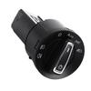 Auto Headlight Switch 18D941431 Chrome Car Headlight Sensor and Switch for Caddy 2004 to 2011