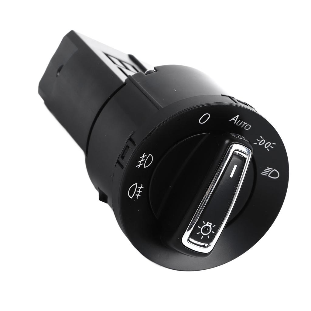 Auto Headlight Switch 18D941431 Chrome Car Headlight Sensor and Switch for Caddy 2004 to 2011