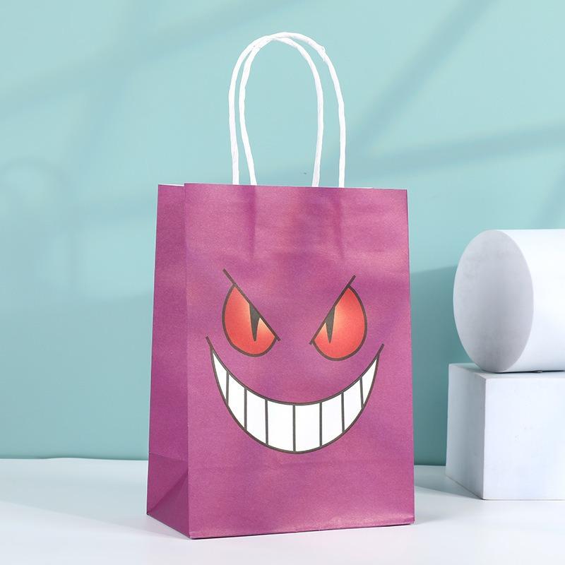 12Pcs Cartoon Gift Handles Bags Shopping Birthday Party Favor Bags