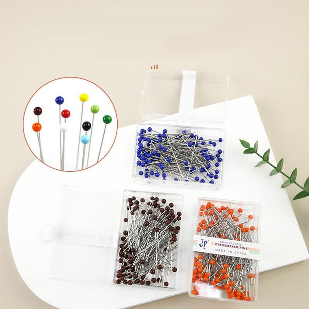 Sewing Needles Pearl Head Pins Multicolor Pearl Head