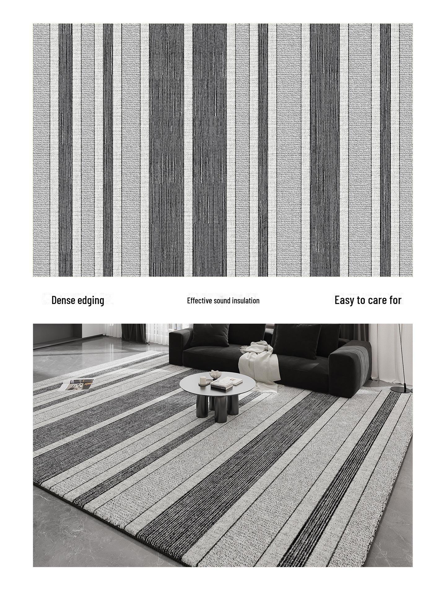 

2024 Роскошный водонепроницаемый и противообрастающий ковер: Современный коврик для гостиной, спальни или дивана 60x160cm