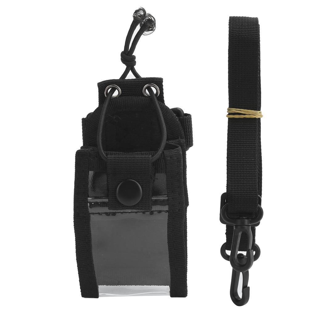 Walkie Talkie Radio Bag Holder for Baofeng UV‑5R UV‑5RE  UV‑5RA DM‑5R Plus with Strap