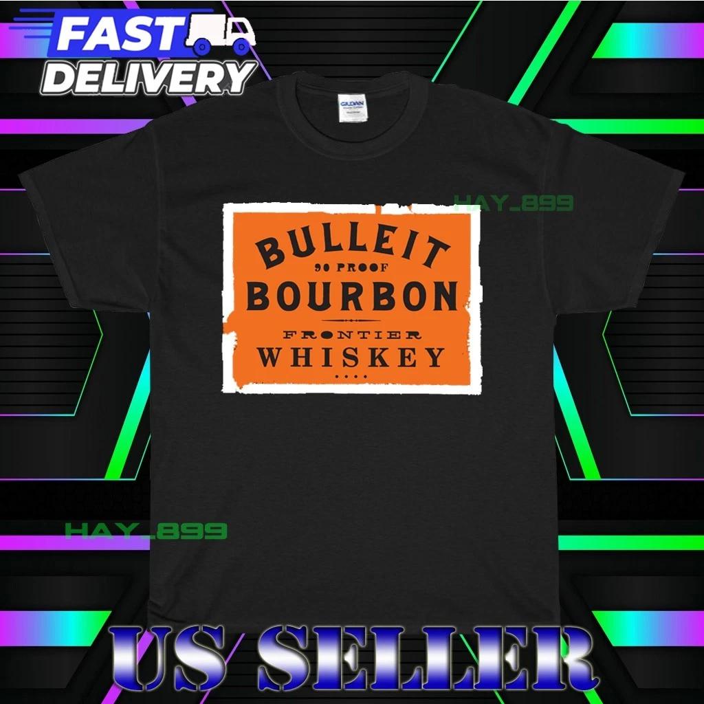 НОВАЯ РУБАШКА BULLEIT BOURBON ЛОГОТИП Футболка СМЕШНАЯ АМЕРИКАНСКАЯ США УНИСЕКС РАЗМЕР S-5XL 2XL