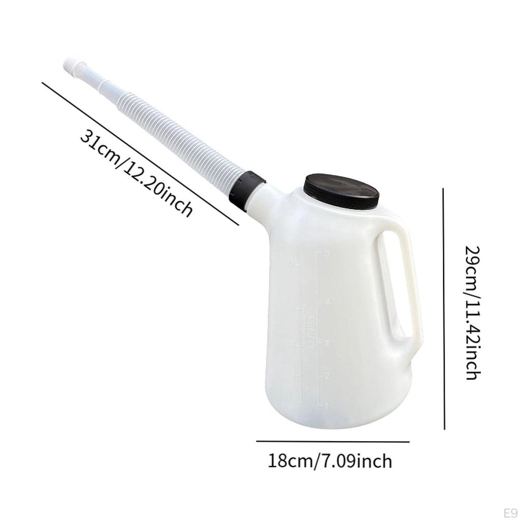 Car Pitcher with Long Spout And Handle, Leakproof, Sturdy Versatile, Lid