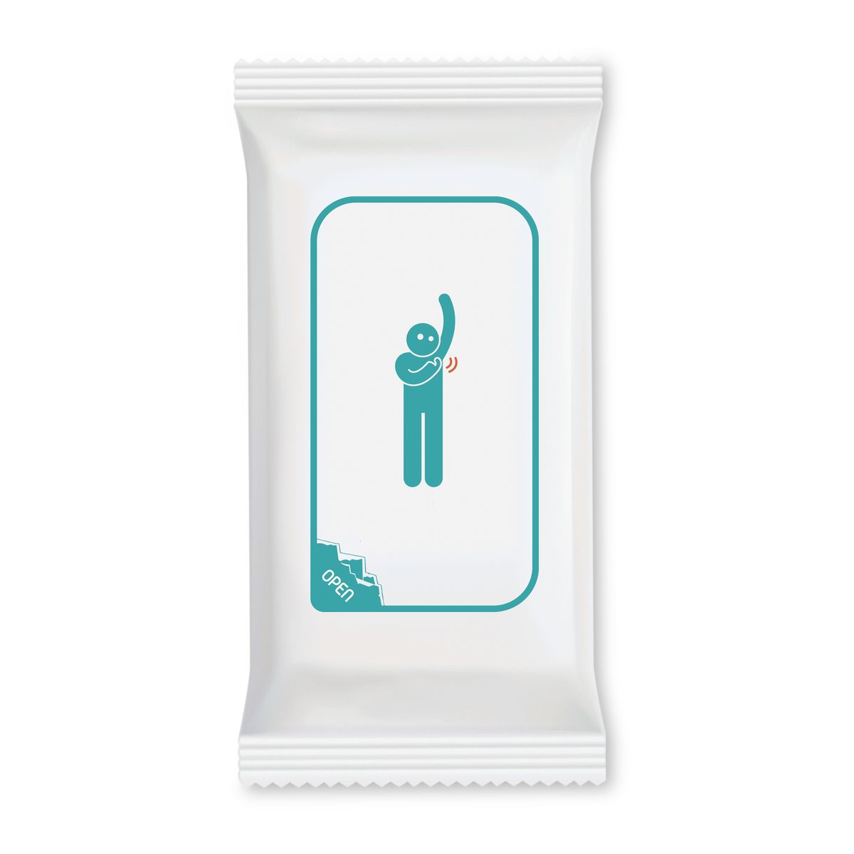 Outdoor Powder Shower Tissues (1 pack/10 sheets) * 10 packs