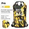 Schwimm PVC Pack Trockenbeutel Rucksack für Damen Herren 10L 15L 20L 30L Wasserdicht Schulter Kajak Treiben Rafting Surfen Bootfahren Tasche