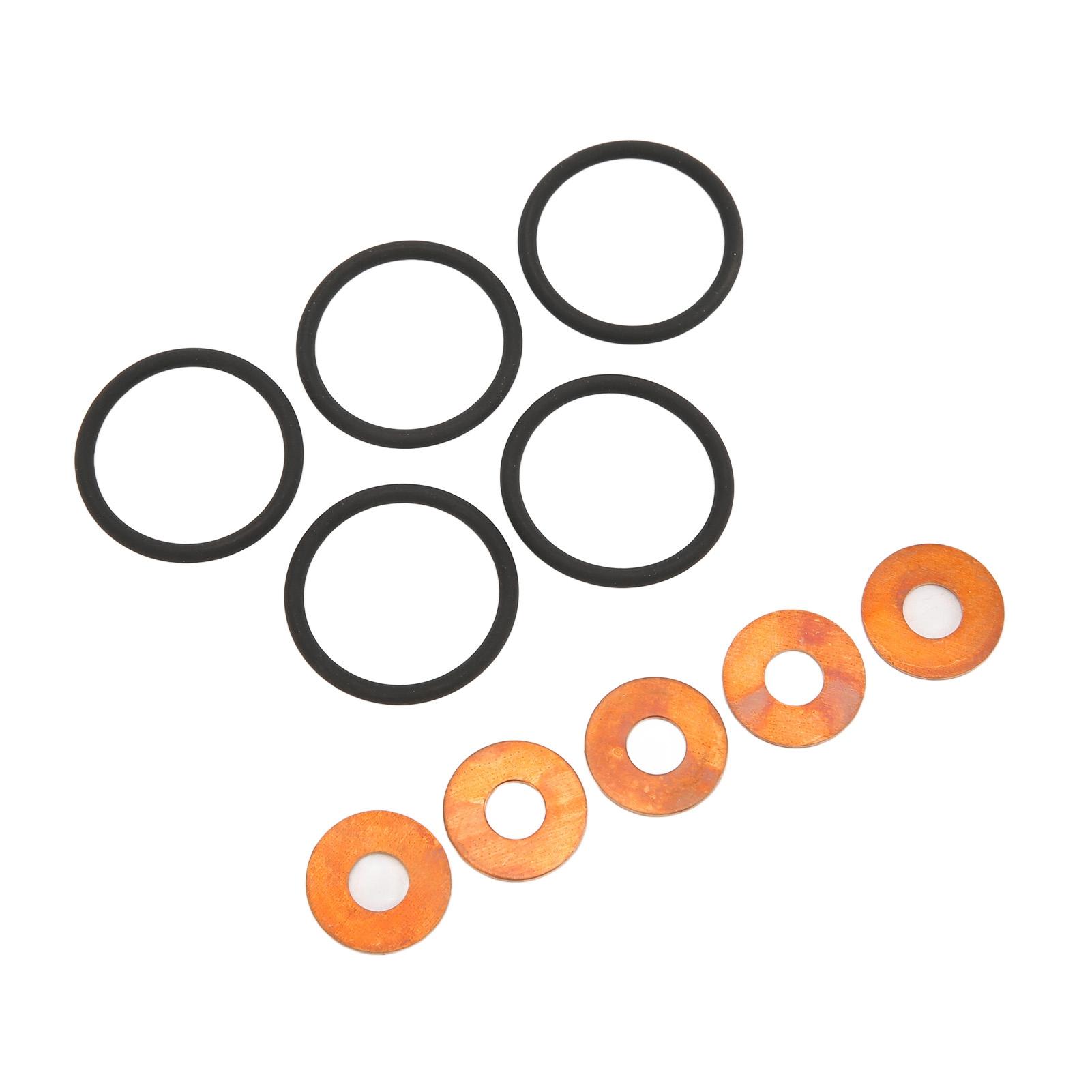 

Fuel Injector Sealing O Rings Washers Set ERR6417 Replacement for Land Rover Defender TD5 1998‑2006
