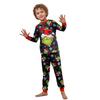 Print Cute Family Set Pajamas, Home Clothes, Family Set Long Sleeve Top Pants Set