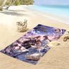 Name Custom WangXian Print Beach Towel, Large Soft Quick Dry Towel for Beach Camping Swimming