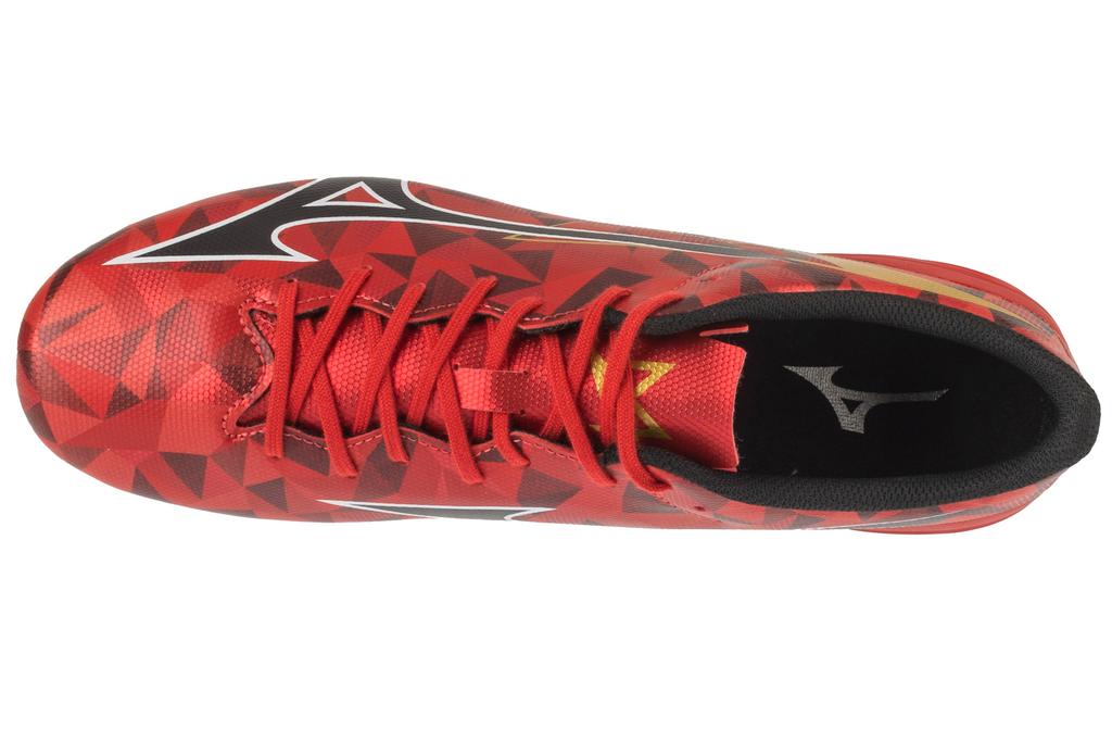 Mizuno Alpha II Select FG, Pánské červené fotbalové kopačky