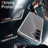 Samsung S26fe Mobile Phone Case S25ultra Hard Case Scratch-proof S24PLUS Anti-drop Transparent Protective Case