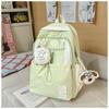 Japanese Ins Wind Star Backpack High Value Sweet Girl Backpack Large Capacity Light Student Backpack