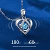 2025 S925 Sterling Silver Beating Heart Necklace - Light Luxury Clavicle Pendant for Women, Qixi Festival Gift