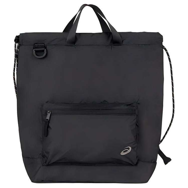 New Asics Polyamide Backpack Unisex Black 3033C131-001