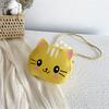 Bag Cat Crossbody Polychrome Children Cartoon Mini Shoulder Bag Shopping Wallet