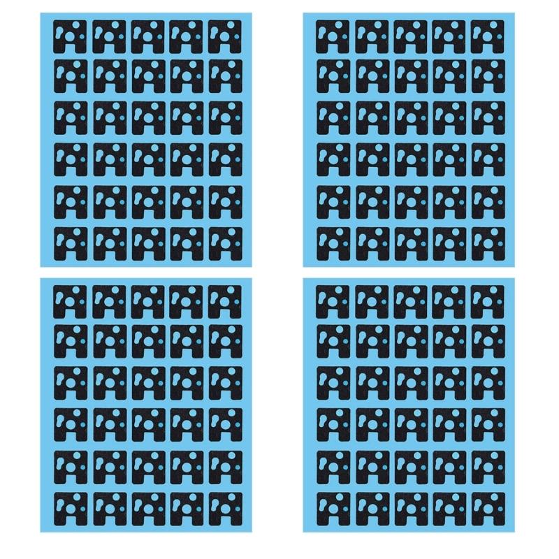 

120Pcs Mechanical Keyboards Switches Sticker Shafts Underpad Single Switches PEs Material Shafts Pad чёрный