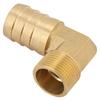 1 buc. 34" filet tată alamă cot ghimpat conector pentru furtun (25mm)